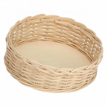 LA PORCELLANA BIANCA MIDOLLINO Wicker Vase Basket 23 cm