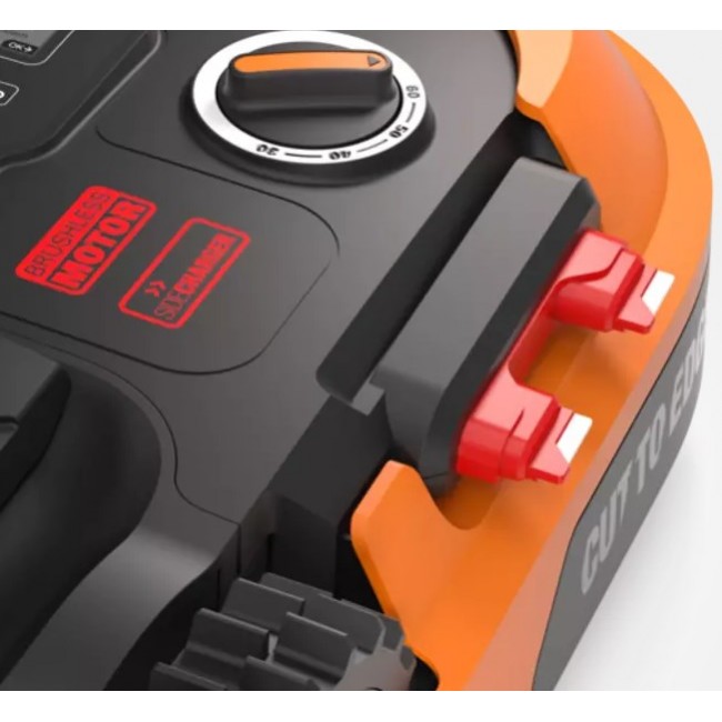 WORX WR167E lawn mower Robotic lawn mower Battery Black, Orange WORX WR167E lawn mower Robotic lawn mower Battery Black, Orange