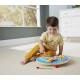 Fisher-Price Wooden Musical Table with Percussion Instrument Toys, 3 Wood Pieces