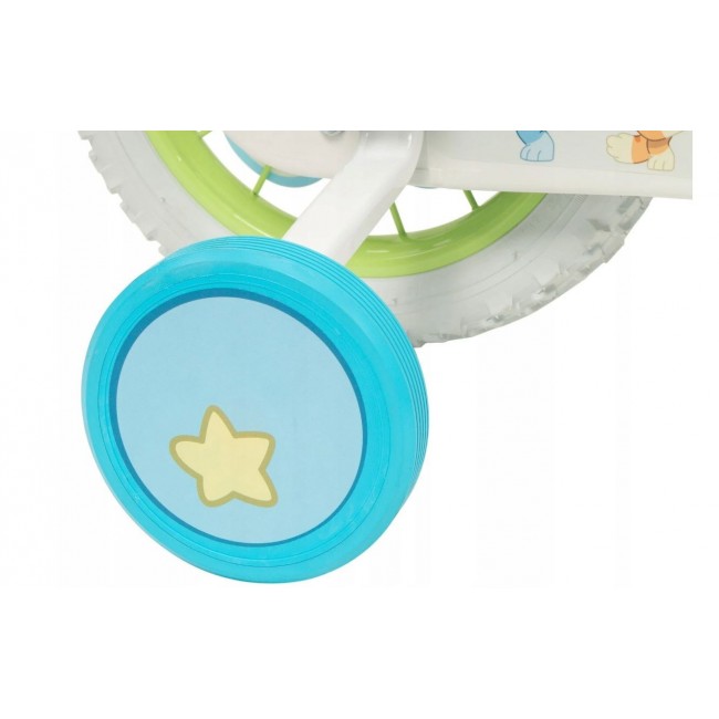 TOIMSA children's bicycle Bluey 12 Blue and lime blue TOIMSA children's bicycle Bluey 12 Blue and lime blue