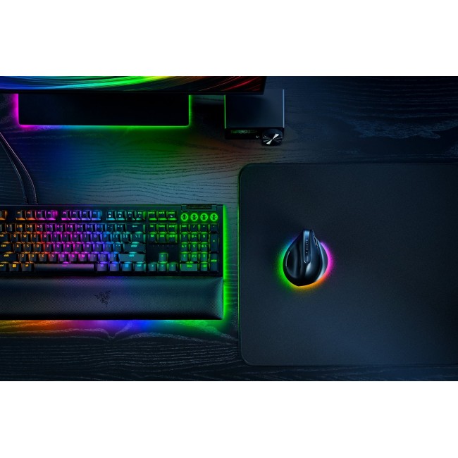 Razer Pro Click V2 Vertical mouse Universal Right-hand RF Wireless + Bluetooth + USB Type-C Optical 30000 DPI Razer Pro Click V2 Vertical mouse Universal Right-hand RF Wireless + Bluetooth + USB Type-C Optical 30000 DPI