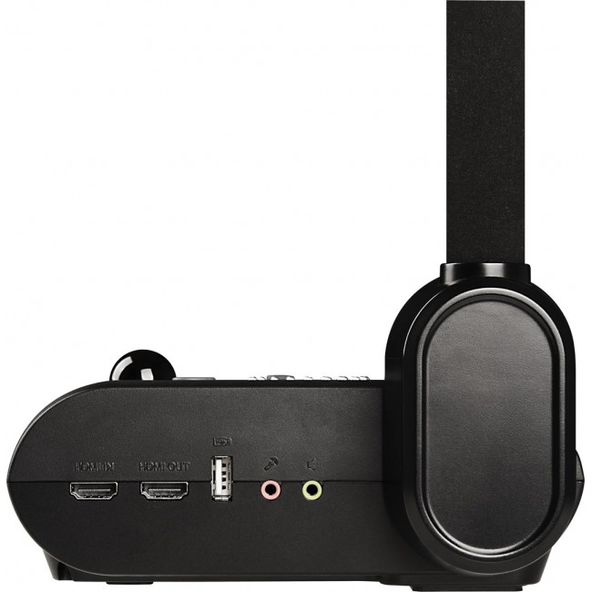 AVer F50+ document camera Black 25.4 / 3.2 mm (1 / 3.2