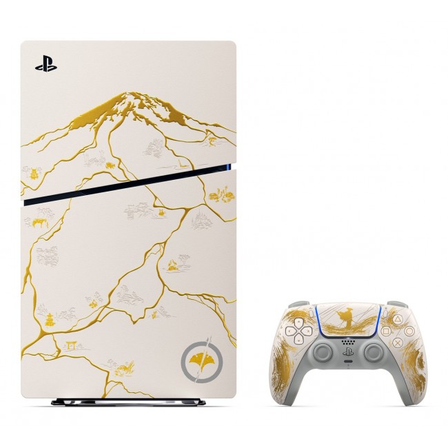 Sony PlayStation 5 Console - Ghost of Yotei Gold Limited Edition Bundle (model group - slim) Sony PlayStation 5 Console - Ghost of Yotei Gold Limited Edition Bundle (model group - slim)