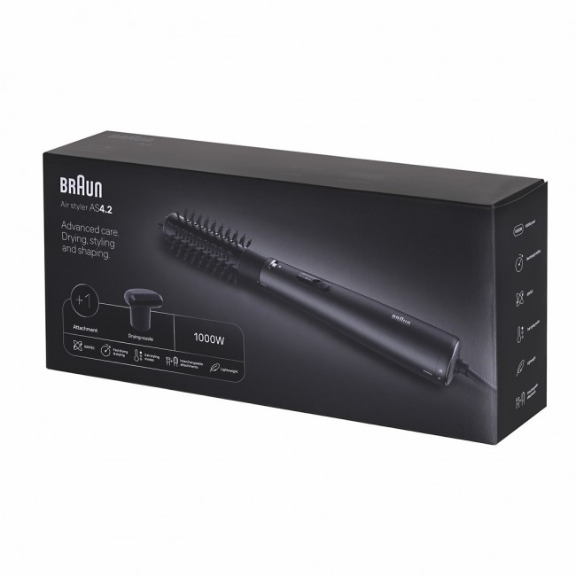 Braun AS 4.2 Hot air brush Black 1000 W 1.95 m Braun AS 4.2 Hot air brush Black 1000 W 1.95 m