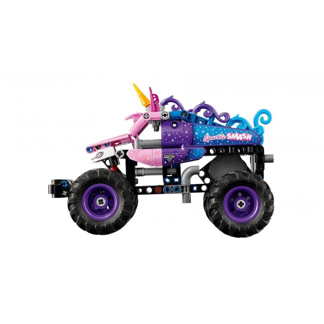LEGO TECHNIC 42220 Monster Jam Sparkle Smash Pull-Back
