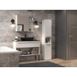 Bathroom cabinet NEL III 31x30x174 cm, matt white