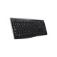 Logitech K270 keyboard RF Wireless QWERTY Black