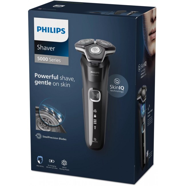 Philips SHAVER Series 5000 S5898/35 Wet and dry electric shaver with 2 accessories Philips SHAVER Series 5000 S5898/35 Wet and dry electric shaver with 2 accessories