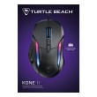 Turtle Beach Kone II Ash Black Wired Ergonomic RGB Gaming Mouse, 26K DPI Optical Sensor, 100M Click Life Optical Switches, 23 Customizable Inputs, 4D Scroll Wheel, Pure PTFE glides Turtle Beach Kone II Ash Black Wired Ergonomic RGB Gaming Mouse, 26K DPI Optical Sensor, 100M Click Life Optical Switches, 23 Customizable Inputs, 4D Scroll Wheel, Pure PTFE glides