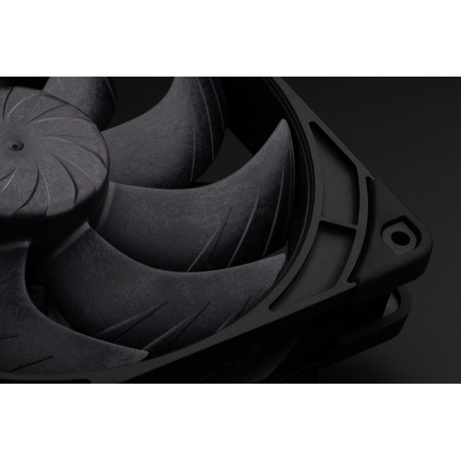 Noctua NF-A14x25 G2 PWM Sx2-PP chromax.black Next-gen black 140mm dual fan set
