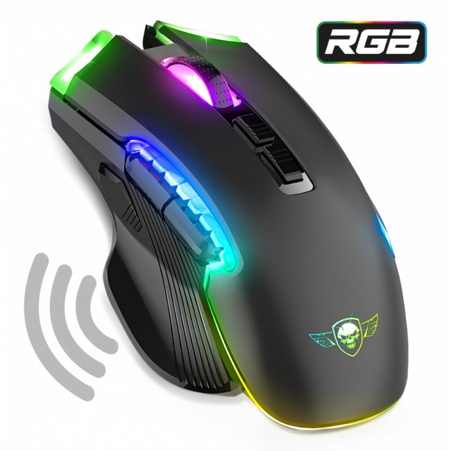 Spirit of Gamer ELITE M70 mouse Gaming Right-hand RF Wireless + Bluetooth Optical 4800 DPI