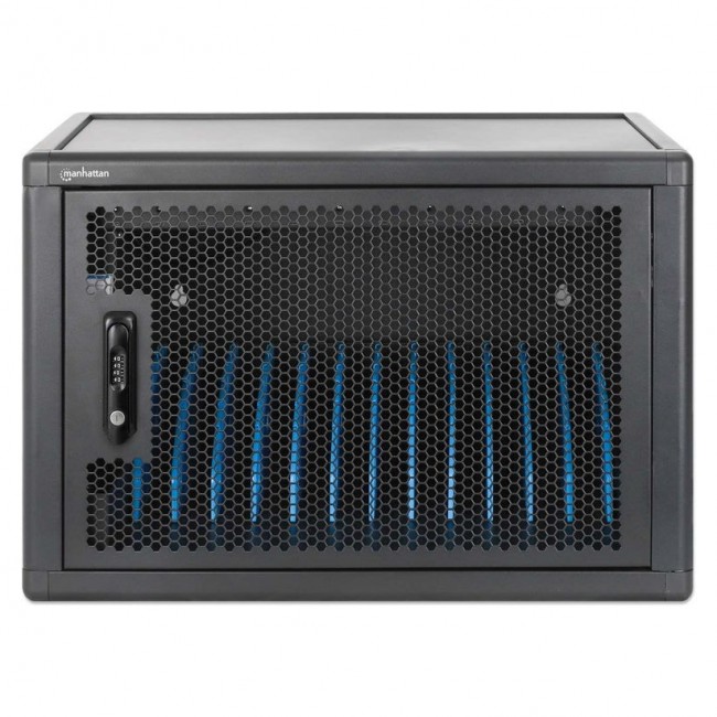 Manhattan Laptop Charging Cabinet Desktop (or trolley) via USB-C 65W 16