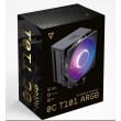 MODECOM Volcano 0C T101 ARGB Processor Air cooler 12 cm Black