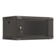 Lanberg WF03-5304-10B rack cabinet 4U Wall mounted rack Black