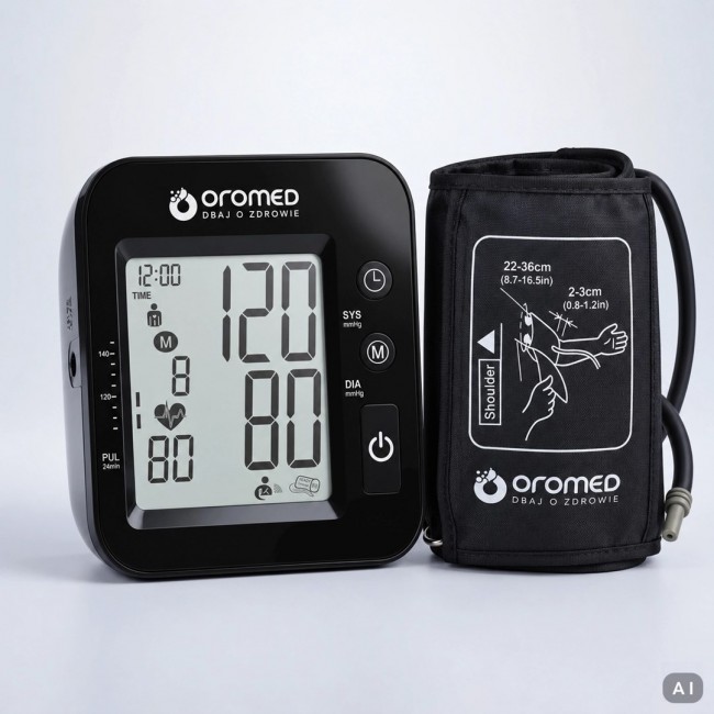 Electronic blood pressure monitor USB ORO-N17 BASIC OROMED