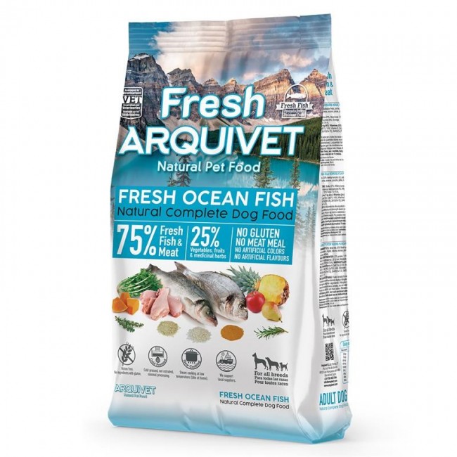 ARQUIVET Fresh Ocean Fish - dry dog food - 2,5 kg