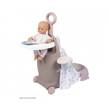 Smoby Baby Nurse Nursery Suitcase 3 In 1