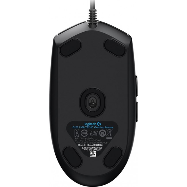 Logitech G G102 LIGHTSYNC mouse USB Type-A 8000 DPI Logitech G G102 LIGHTSYNC mouse USB Type-A 8000 DPI
