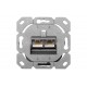 Digitus CAT 6, Class E, wall outlet, shielded, surface mount Digitus CAT 6, Class E, wall outlet, shielded, surface mount