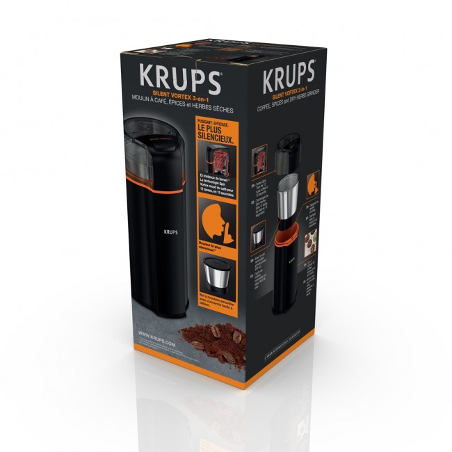 Krups Silent Vortex GX3328 175 W Black Krups Silent Vortex GX3328 175 W Black
