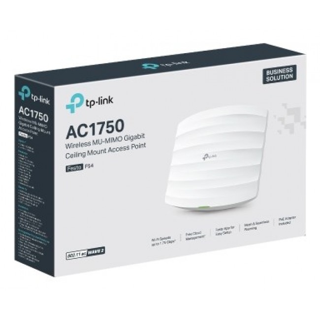 TP-Link FESTA F54 wireless access point 1300 Mbit/s White Power over Ethernet (PoE) TP-Link FESTA F54 wireless access point 1300 Mbit/s White Power over Ethernet (PoE)