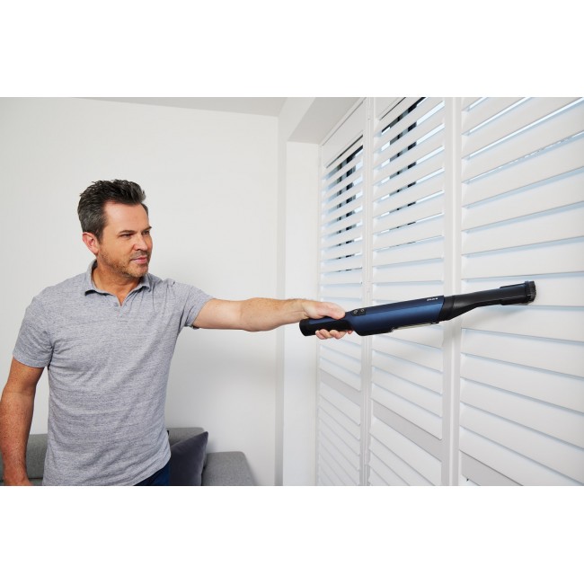 Shark WV270EU handheld vacuum Blue Bagless