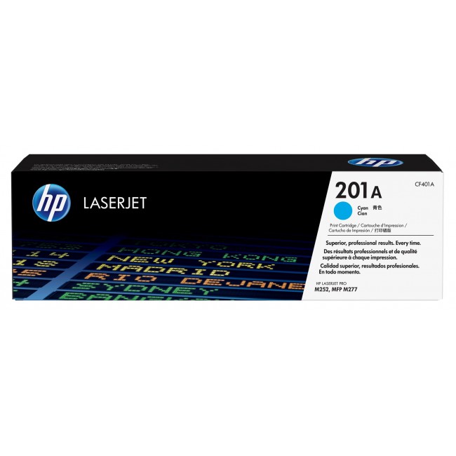 HP 201A Cyan Original LaserJet Toner Cartridge HP 201A Cyan Original LaserJet Toner Cartridge