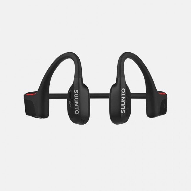 Suunto Wing 2 Black wireless bone conduction headphones with power bank