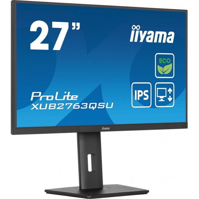 iiyama ProLite XUB2763QSU-B1 computer monitor 68.6 cm (27 iiyama ProLite XUB2763QSU-B1 computer monitor 68.6 cm (27