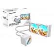 GIGABYTE GAMING 240 ICE Liquid CPU Cooler- 2x120mm ARGB Fans, slide-in interlocking mechanism, DAISY-CHAIN, Intel LGA 1851 and AMD AM5 Compatible GIGABYTE GAMING 240 ICE Liquid CPU Cooler- 2x120mm ARGB Fans, slide-in interlocking mechanism, DAISY-CHAIN, Intel LGA 1851 and AMD AM5 Compatible