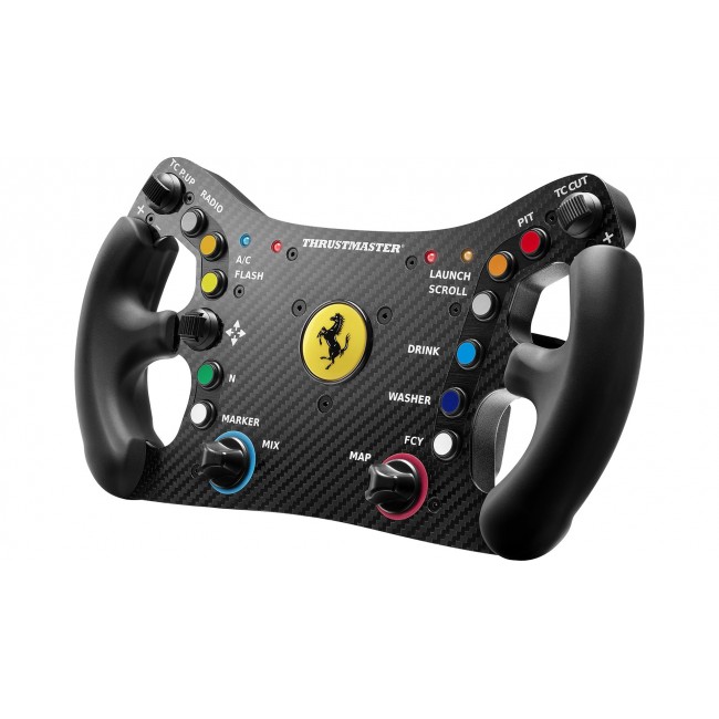 Thrustmaster Ferrari 488 GT3 Wheel Add-On Black USB Steering wheel Analogue / Digital PC, Xbox One, Xbox One S, Xbox One X, Xbox Series S, Xbox Series X, PlayStation 4, PlayStation 5