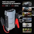 Extralink Jump Max7 Jump Starter 10000mAh | Starter power bank for starting the car | 3x LED, Flashlight, Compass, Hammer Extralink Jump Max7 Jump Starter 10000mAh | Starter power bank for starting the car | 3x LED, Flashlight, Compass, Hammer