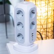 Verbatim 49547 power extension 11 AC outlet(s) Indoor White