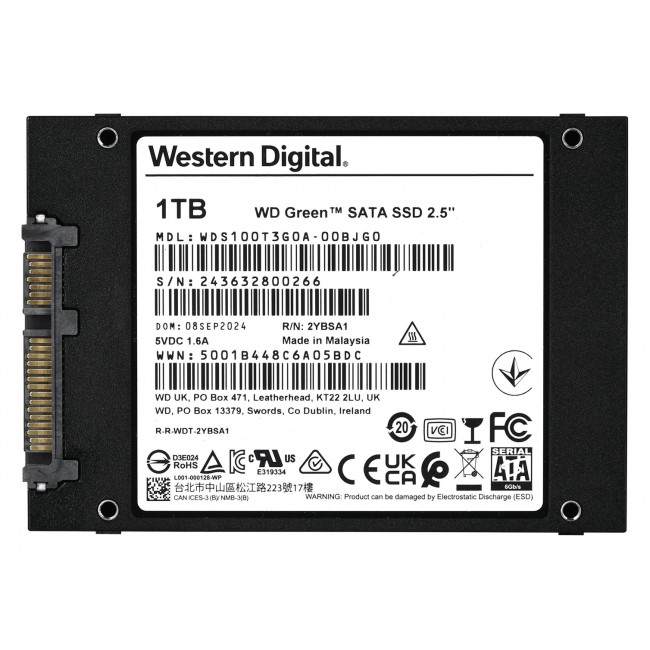 Western Digital Green WD 1 TB 2.5 Western Digital Green WD 1 TB 2.5