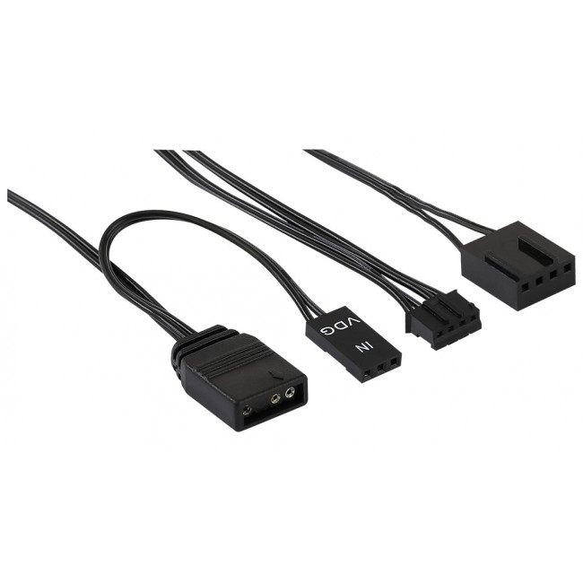 Aerocool PGS H66F RGB Control Hub Black Aerocool PGS H66F RGB Control Hub Black