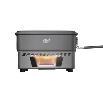 ESBIT Solid fuel cookset Pot 1.1 L Aluminium, Black