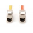 Digitus CAT 6A Keystone module, shielded, tool-free mounting connection Digitus CAT 6A Keystone module, shielded, tool-free mounting connection