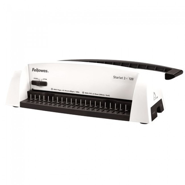 Fellowes Starlet 2+ ring binder Grey, White