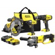 Set of 4 Fatmax SFMCK469M2 tools by STANLEY