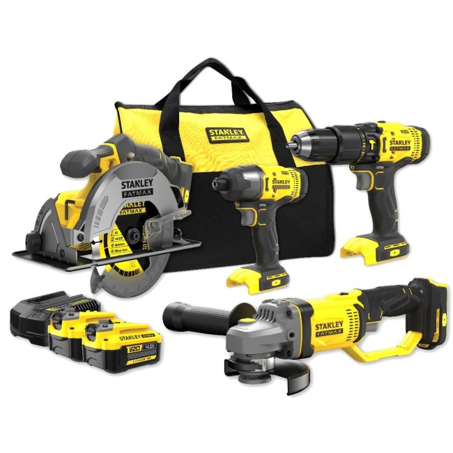 Set of 4 Fatmax SFMCK469M2 tools by STANLEY Set of 4 Fatmax SFMCK469M2 tools by STANLEY