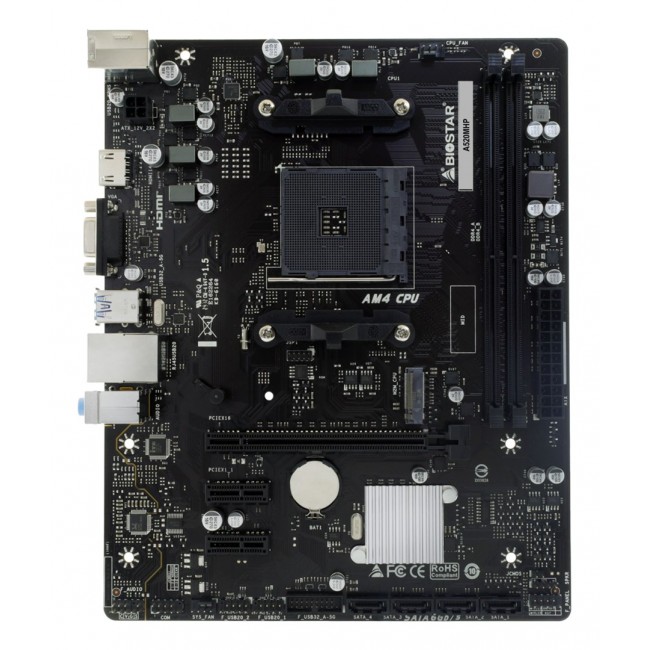 Biostar A520MHP motherboard AMD A520 Socket AM4 micro ATX