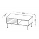 Cama CORTINA 490307 Bench/Table 100x55x45 black