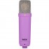 R DE NT1 Sigature Purple Studio microphone