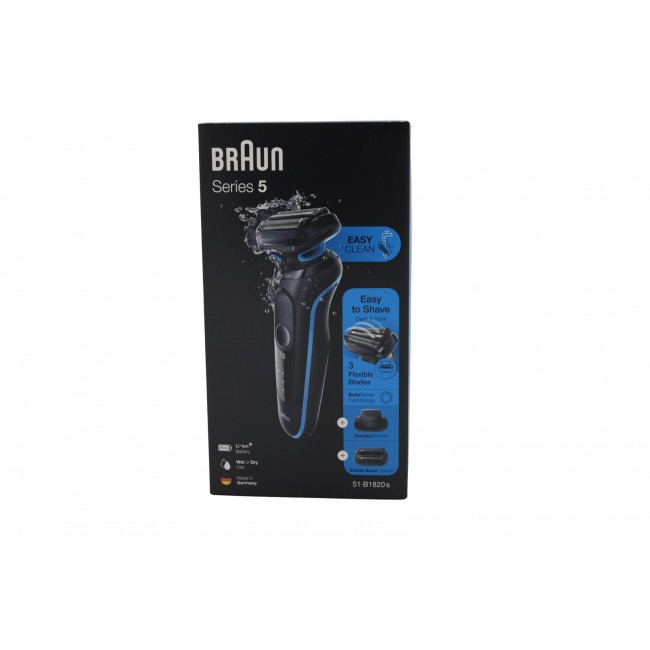 Braun Series 5 51-B1820s Foil shaver Black, Blue