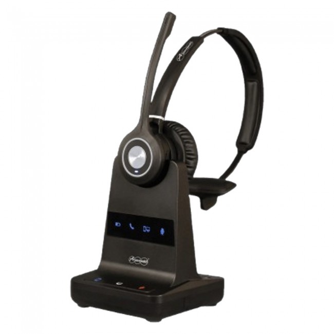 Auerswald COMfortel H-600 Headset Wired & Wireless Head-band Office/Call center Bluetooth Black