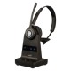 Auerswald COMfortel H-600 Headset Wired & Wireless Head-band Office/Call center Bluetooth Black