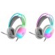 HEADPHONES DEFENDER ECLIPSE RGB WHITE