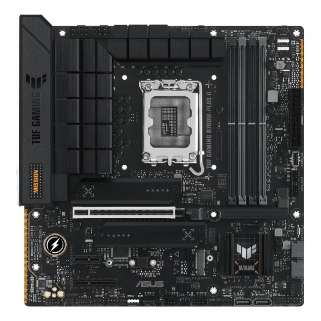 ASUS TUF GAMING B760M-PLUS II Intel B760 LGA 1700 micro ATX ASUS TUF GAMING B760M-PLUS II Intel B760 LGA 1700 micro ATX