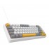 INCA Gaming Tastatur RGB/RedSwitch/USB/Mechan. 2.00m wei 