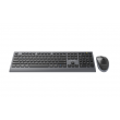 Gembird KBS-WPS-02 Dual-mode slim wireless desktop set, 2.4G+BT, US layout